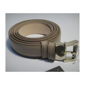 Soldes Lancel ceinture ardillon femme cuir beige Joséphine Lancel
