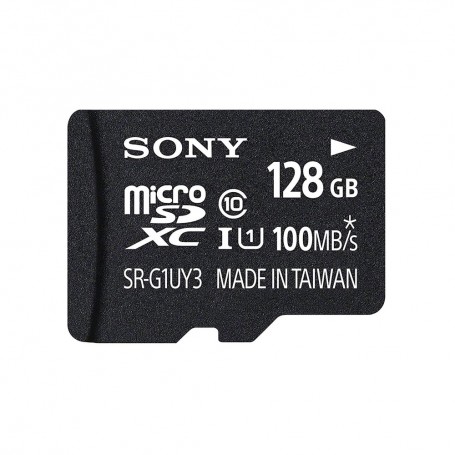solde carte micro sd 128 go avec adapteur déstockage carte micro sd rapide de classe 10 Sony SR-G1UY3A pas cher