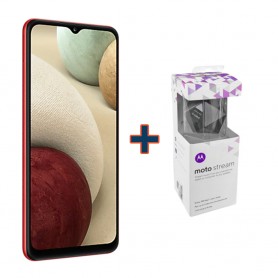 SOLDES SAMSUNG Déstockage pack smartphone Samsung Galaxy A12 64Go rouge + adaptateur bluetooth Motorola Moto Stream