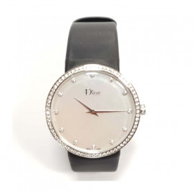 SOLDE DIOR - Montre femme La D de Dior 38 mm sertie de diamants