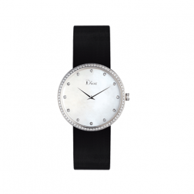 SOLDE DIOR - Montre femme La D de Dior 38 mm sertie de diamants