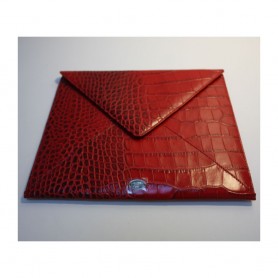 soldes ou destockage etui ipad lancel croco rouge pas cher