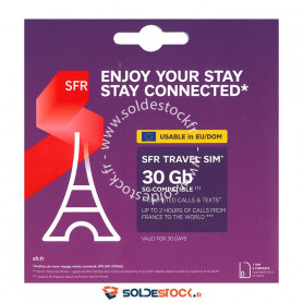 Déstockage carte sim SFR La Carte Welcome 5G