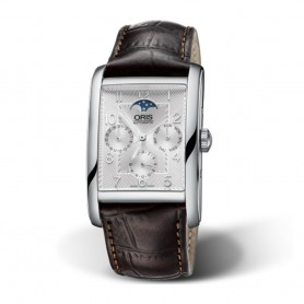 Déstockage montre homme Oris Rectangular Complication en soldes
