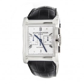 Déstockage montre luxe homme rectangulaire Baume & Mercier Hampton Milleis Automatique M0A10032 en soldes