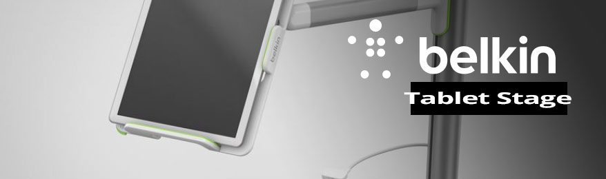 Belkin Tablet Stage, accessoire de présentation interactif pour tablettes tactiles